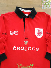 2004/05 London Welsh Home Long Sleeve Rugby Shirt