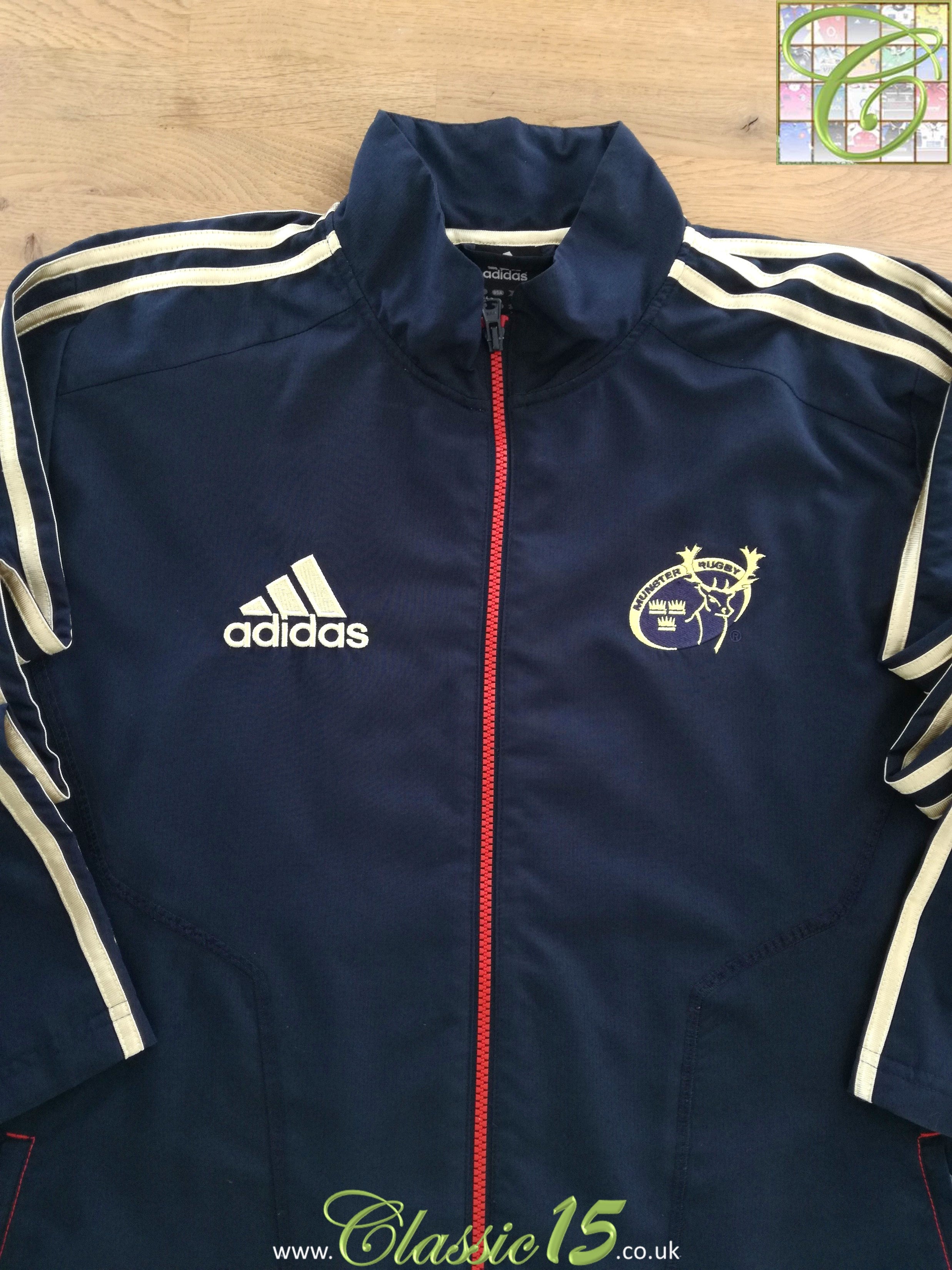 2011/12 Munster Rugby Track Jacket
