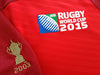 2015 England Away World Cup Pro-Fit Rugby Shirt (XL)