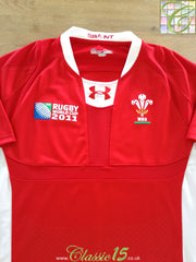 2011 Wales Home World Cup Pro-Fit Rugby Shirt