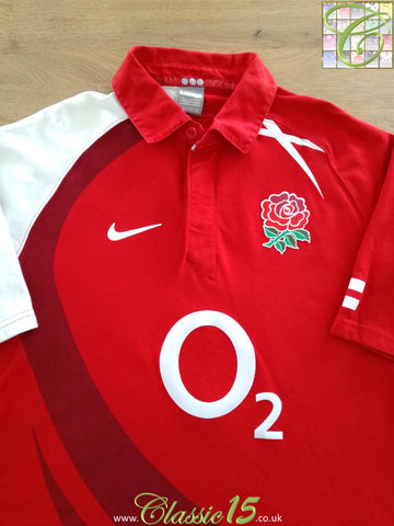 2007/08 England Away Rugby Shirt