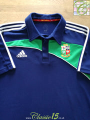 2009 British & Irish Lions Polo Rugby Training Shirt - Navy