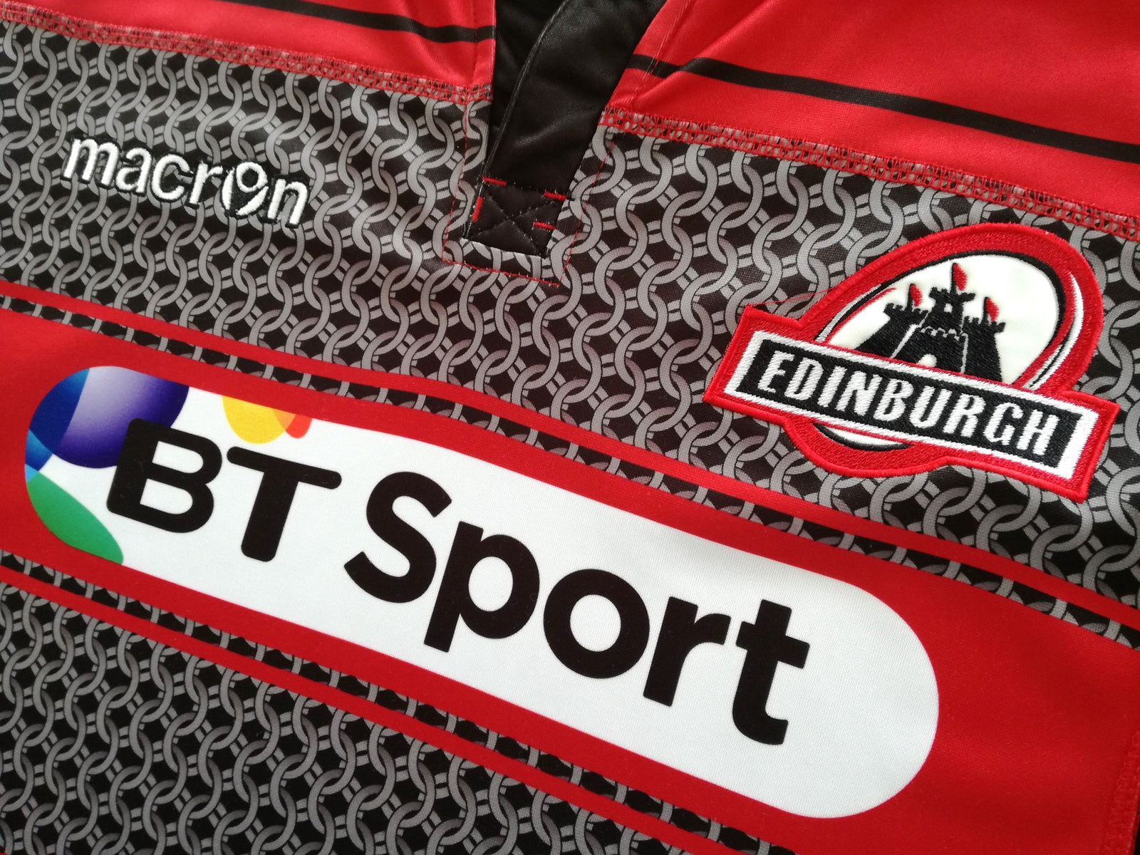 2015/16 Edinburgh Home Rugby Shirt (M)