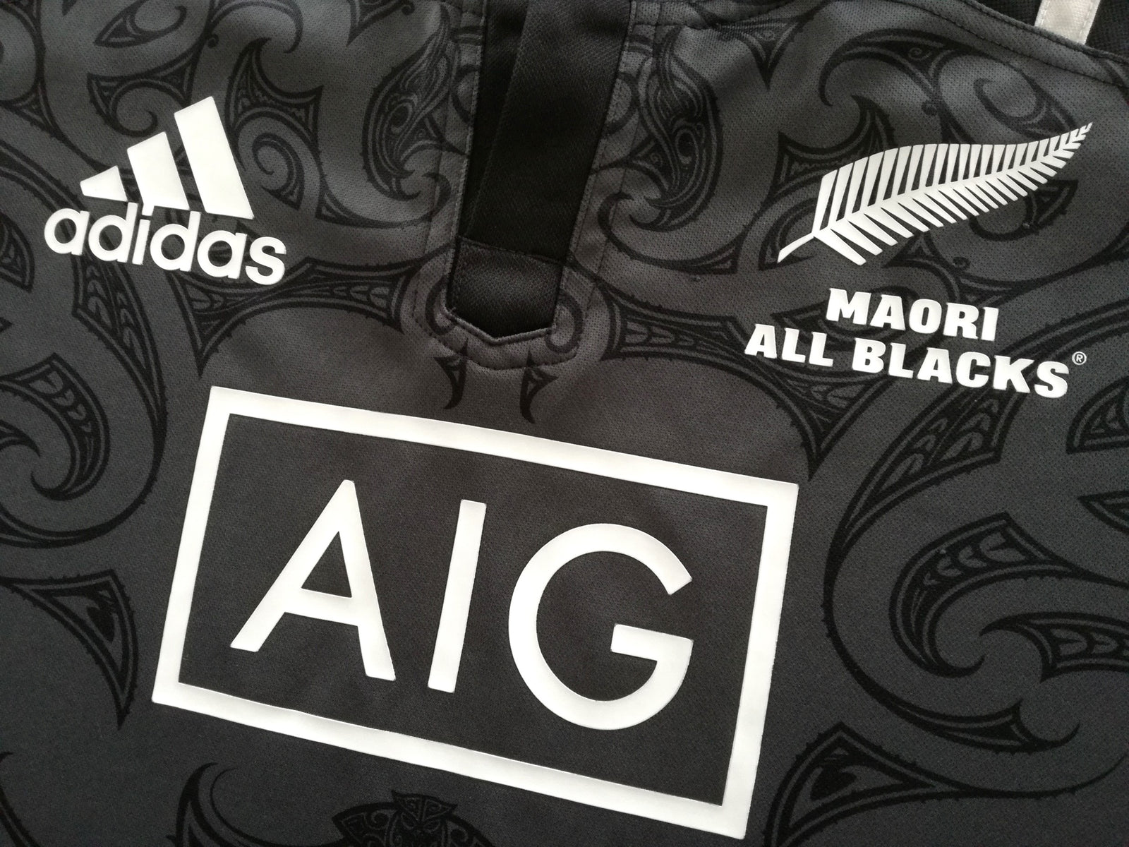 2016/17 New Zealand Maori Home Rugby Shirt (L)