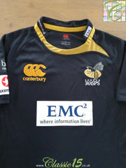2010/11 London Wasps Home Pro-Fit Rugby Shirt