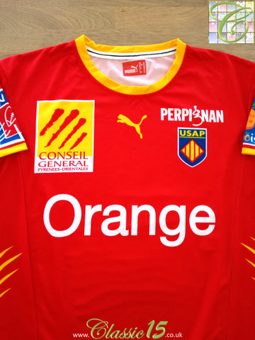 2005/06 Perpignan Home Pro-Fit Rugby Shirt