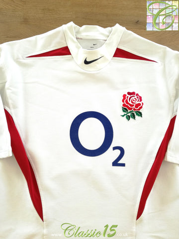 2003/04 England Home Pro-Fit Rugby Shirt