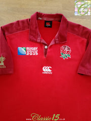 2015 England Away World Cup Rugby Shirt (L)