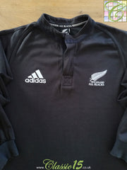2001 New Zealand Home Long Sleeve Rugby Shirt