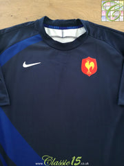 2007/08 France Home Pro-Fit Rugby Shirt