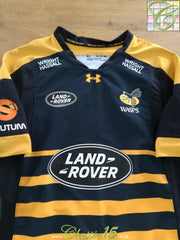 2018/19 Wasps Home Player Issue Rugby Shirt