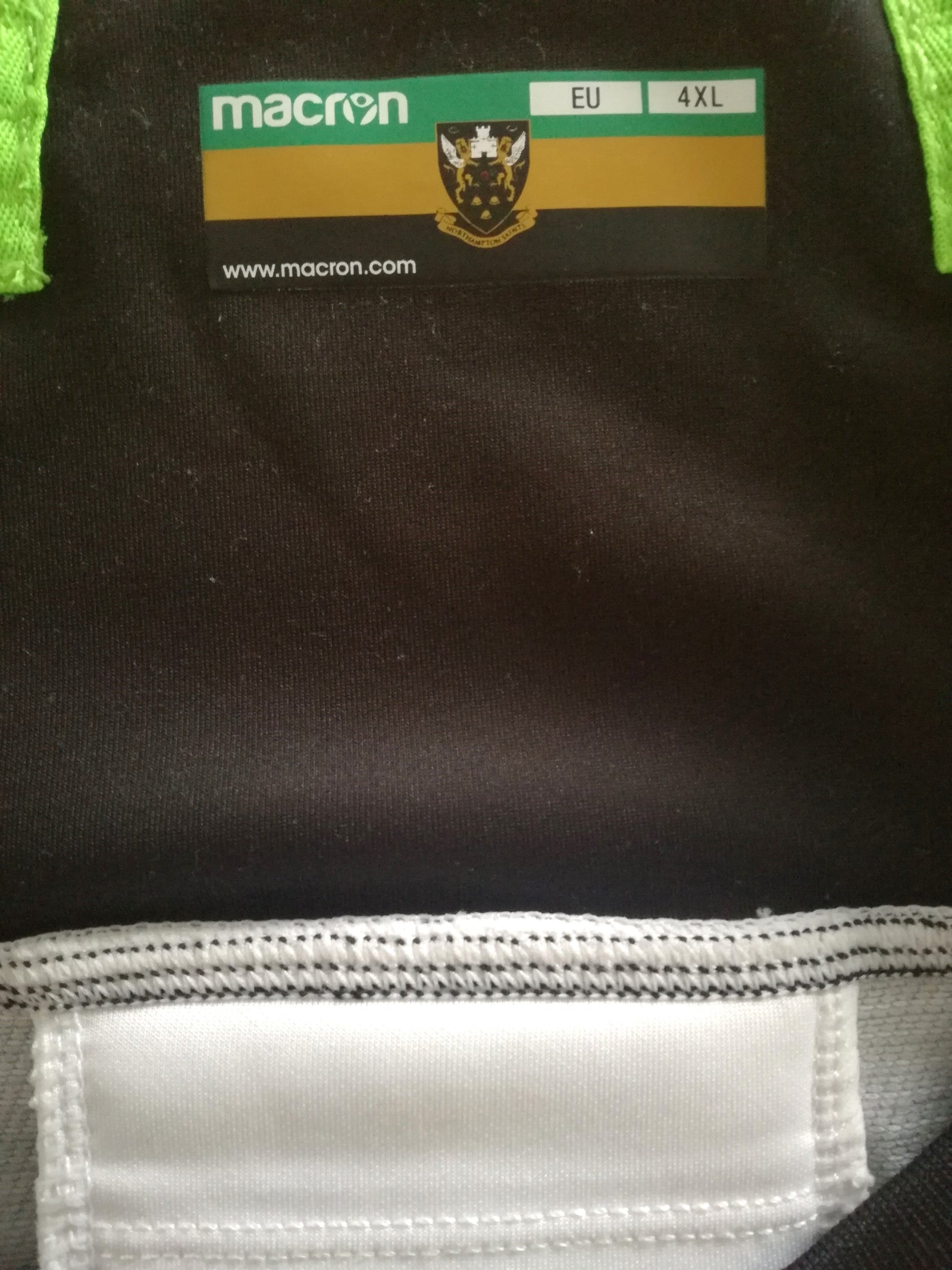 2017/18 Northampton Saints European Player Issue Rugby Shirt (4XL)