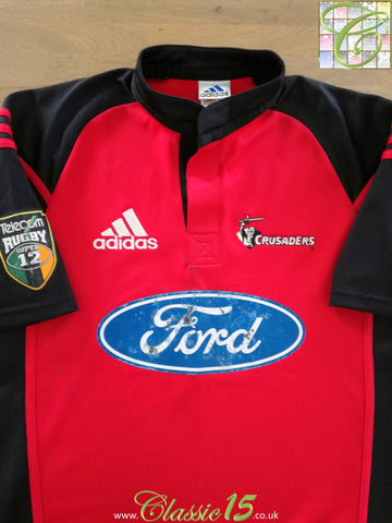 2001 Crusaders Home Super12 Rugby Shirt