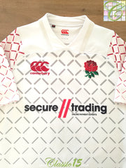 2018/19 England Sevens Home Player Issue Rugby Shirt