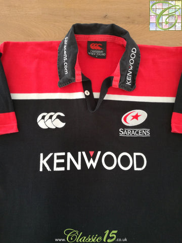 1999/00 Saracens Home Rugby Shirt