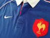 2001/02 France Home Rugby Shirt. (M)