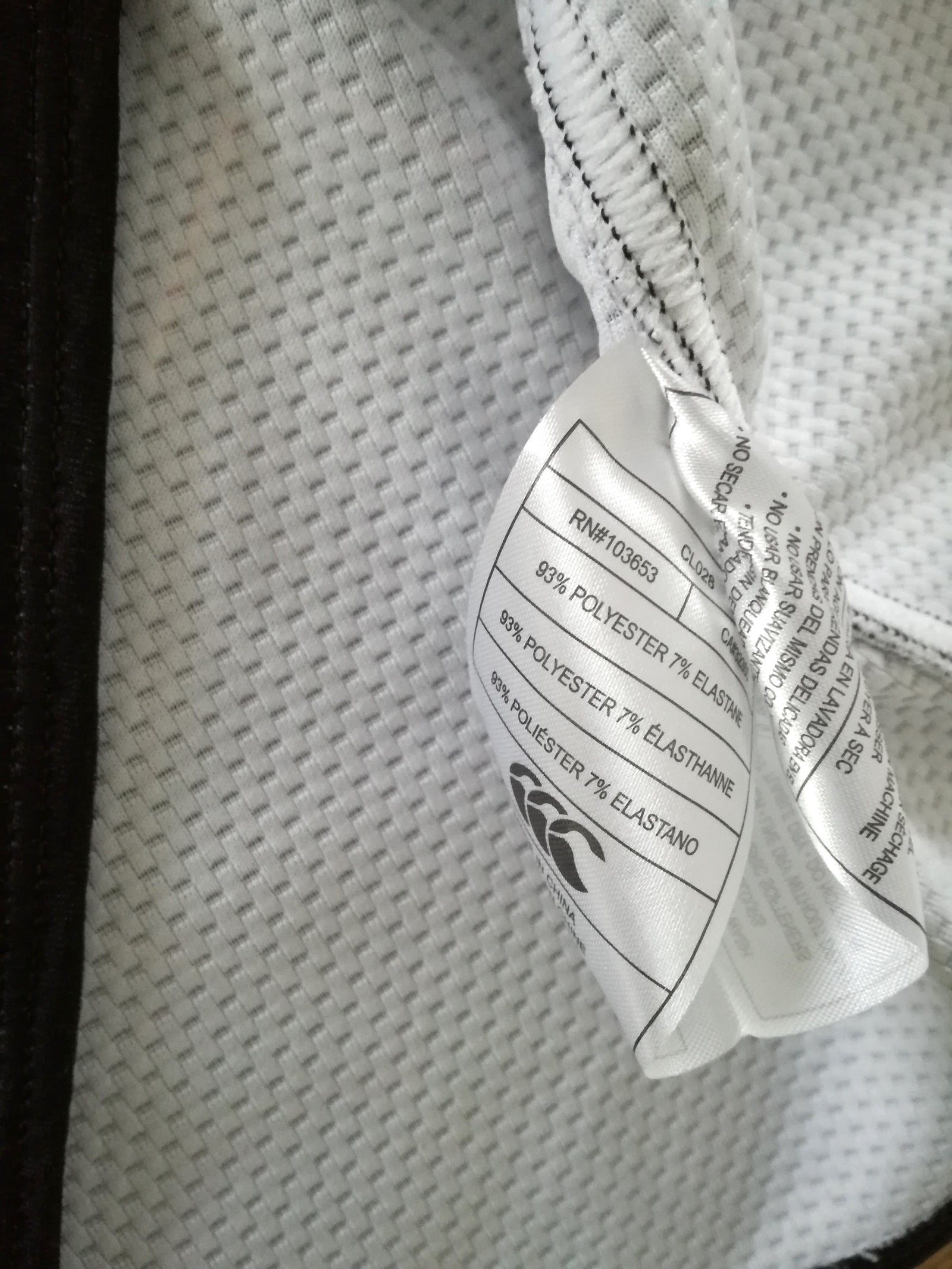 2018/19 England Sevens Away Test Rugby Shirt (L)