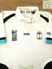 2007 Fiji Home World Cup Rugby Shirt