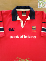 2001/02 Munster Home Rugby Shirt