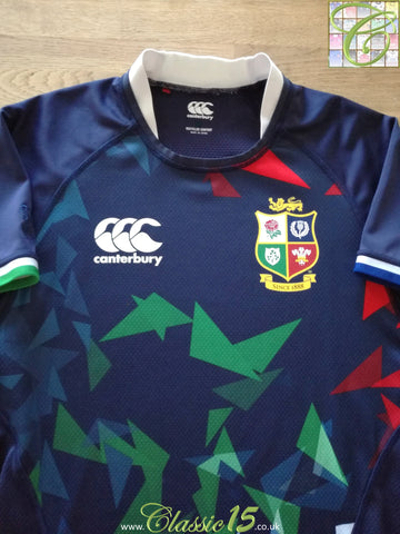 2021 British & Irish Lions Rugby Training Shirt - Navy
