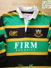 1996/97 Northampton Saints Home Rugby Shirt (XL)