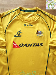 2010 Australia Home Rugby Shirt