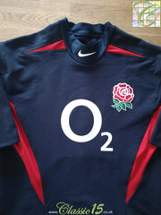 2003/04 England Away Pro-Fit Rugby Shirt