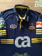 2008 Brumbies Home Super14 Rugby Shirt