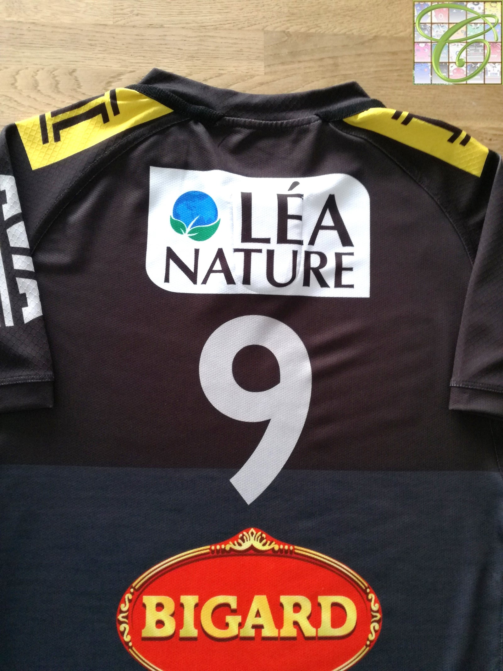 2017/18 Stade Rochelais Player Issue Rugby Shirt #9