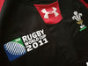 2011 Wales Away World Cup Pro-Fit Rugby Shirt (S)