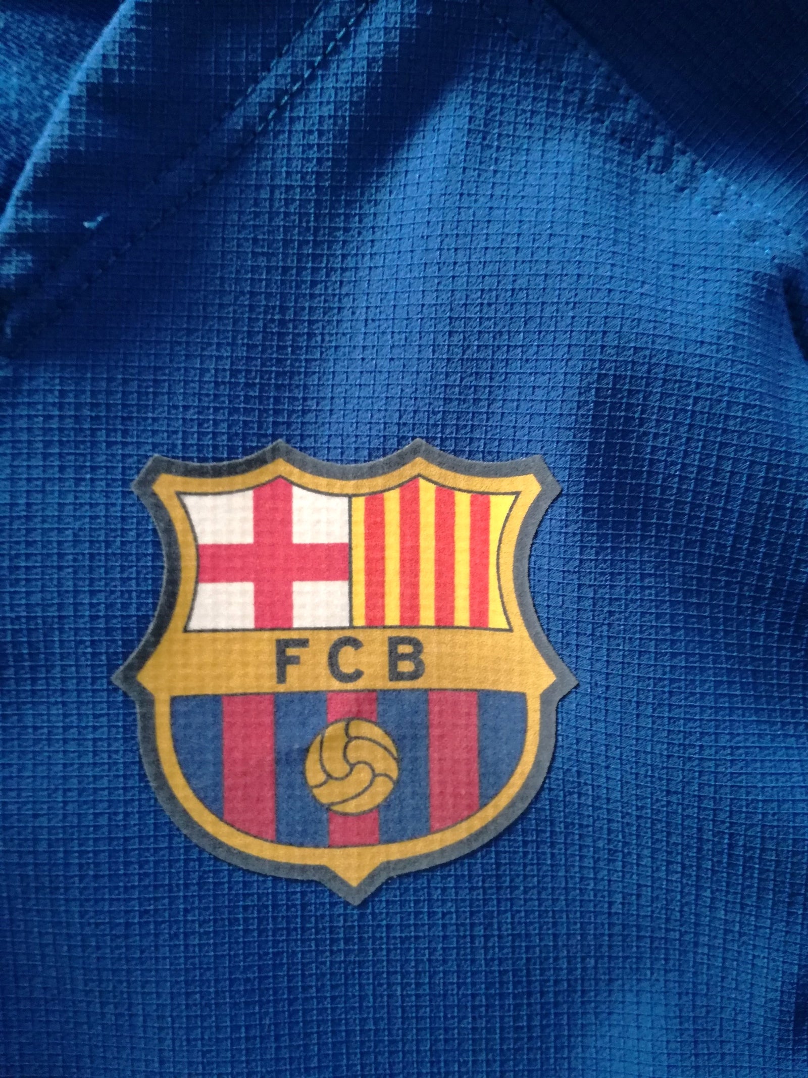 2005/06 Barcelona Home Player Issue Rugby Shirt #19 (XL)
