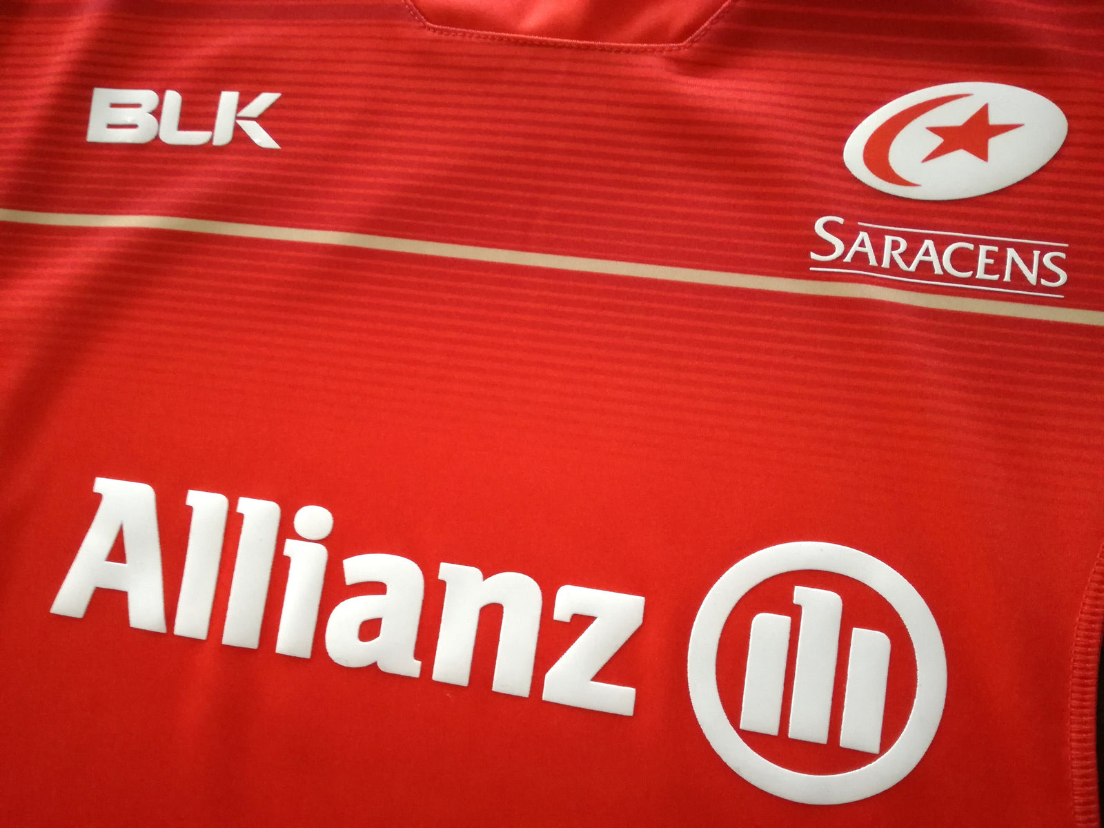 2016/17 Saracens Away Pro-Fit Rugby Shirt (XXL)