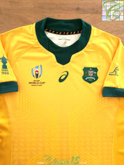 2019 Australia Home World Cup Rugby Shirt