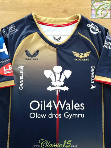 2022/23 Scarlets Away Rugby Shirt