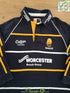 2011/12 Worcester Warriors Home Long Sleeve Rugby Shirt