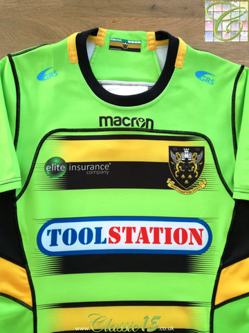 2017/18 Northampton Saints Away Player Issue Rugby Shirt