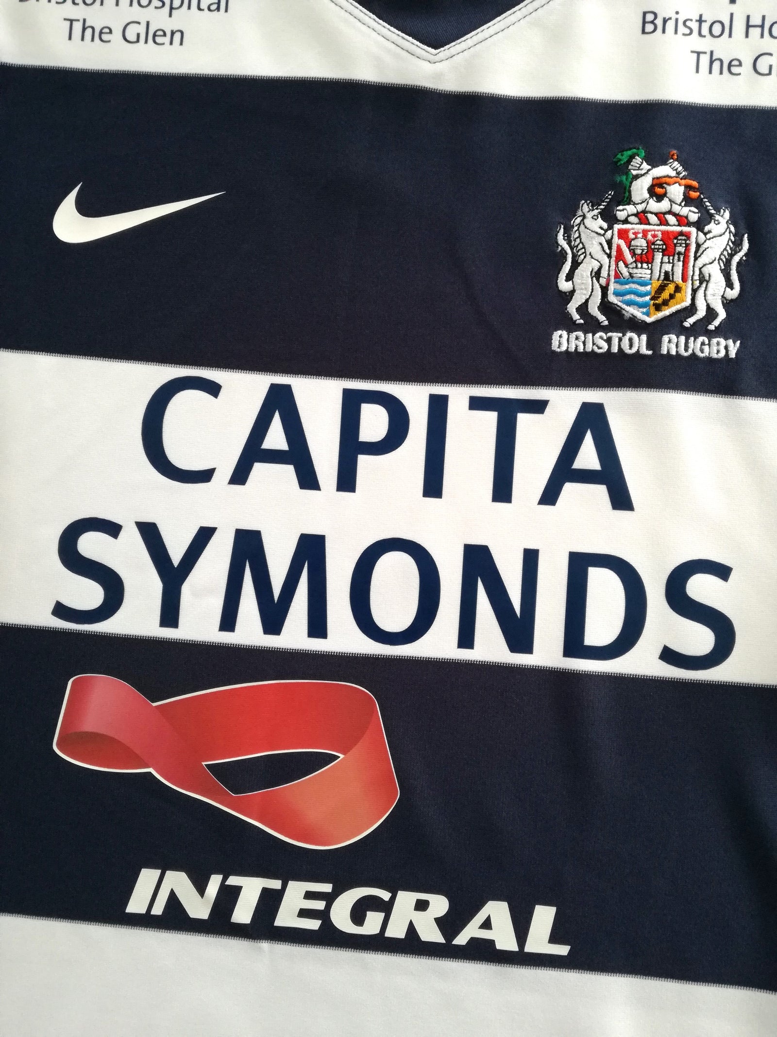 2010/11 Bristol Rugby Training Shirt (S)