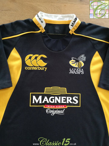 2007/08 London Wasps Home Pro-Fit Rugby Shirt