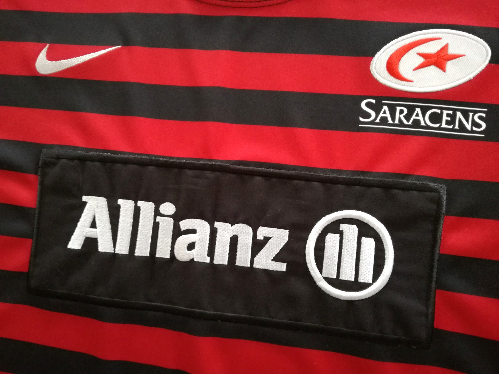 2013/14 Saracens Home Rugby Shirt (XL)