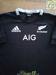 2019 New Zealand Home Home Rugby Shirt
