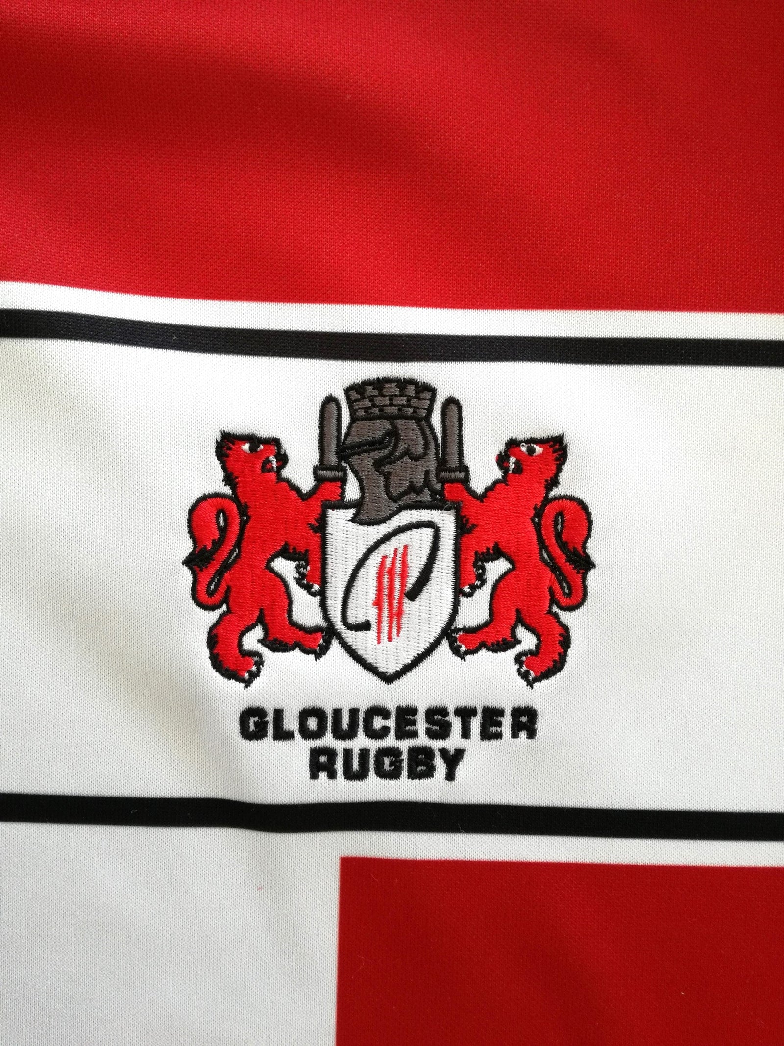 2015/16 Gloucester Home Premiership Rugby Shirt (L)