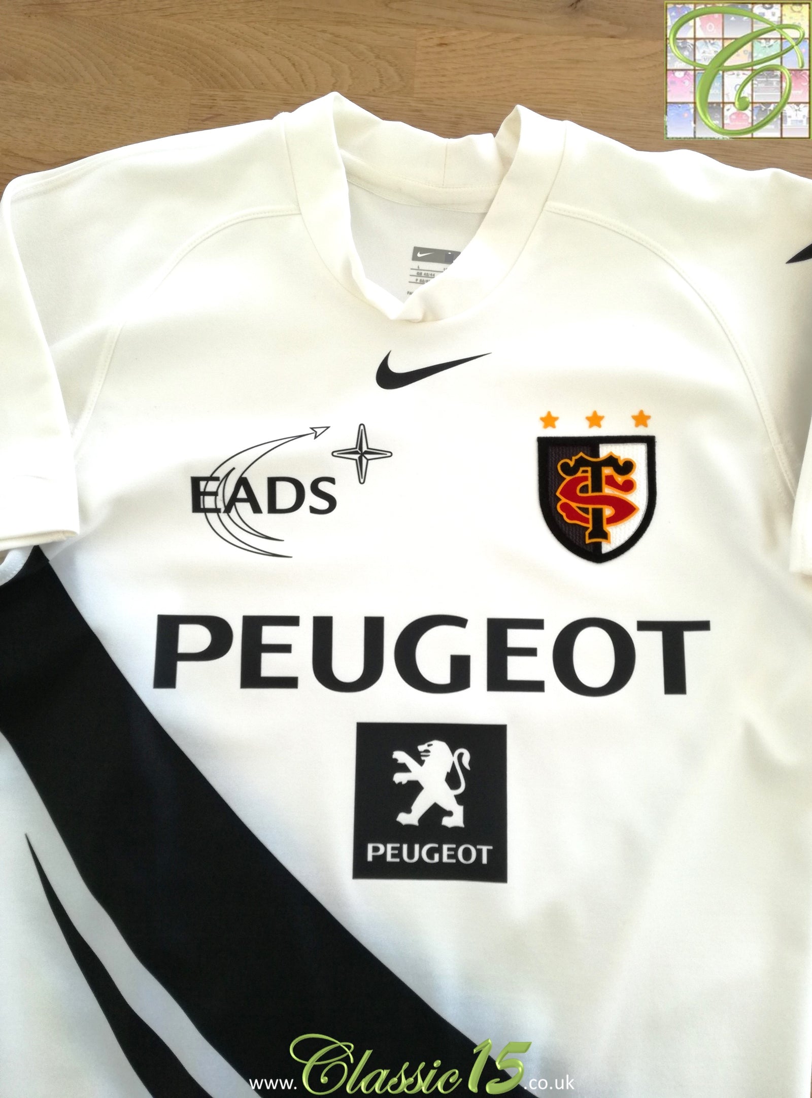 2007/08 Stade Toulouse Away Player Issue Rugby Shirt