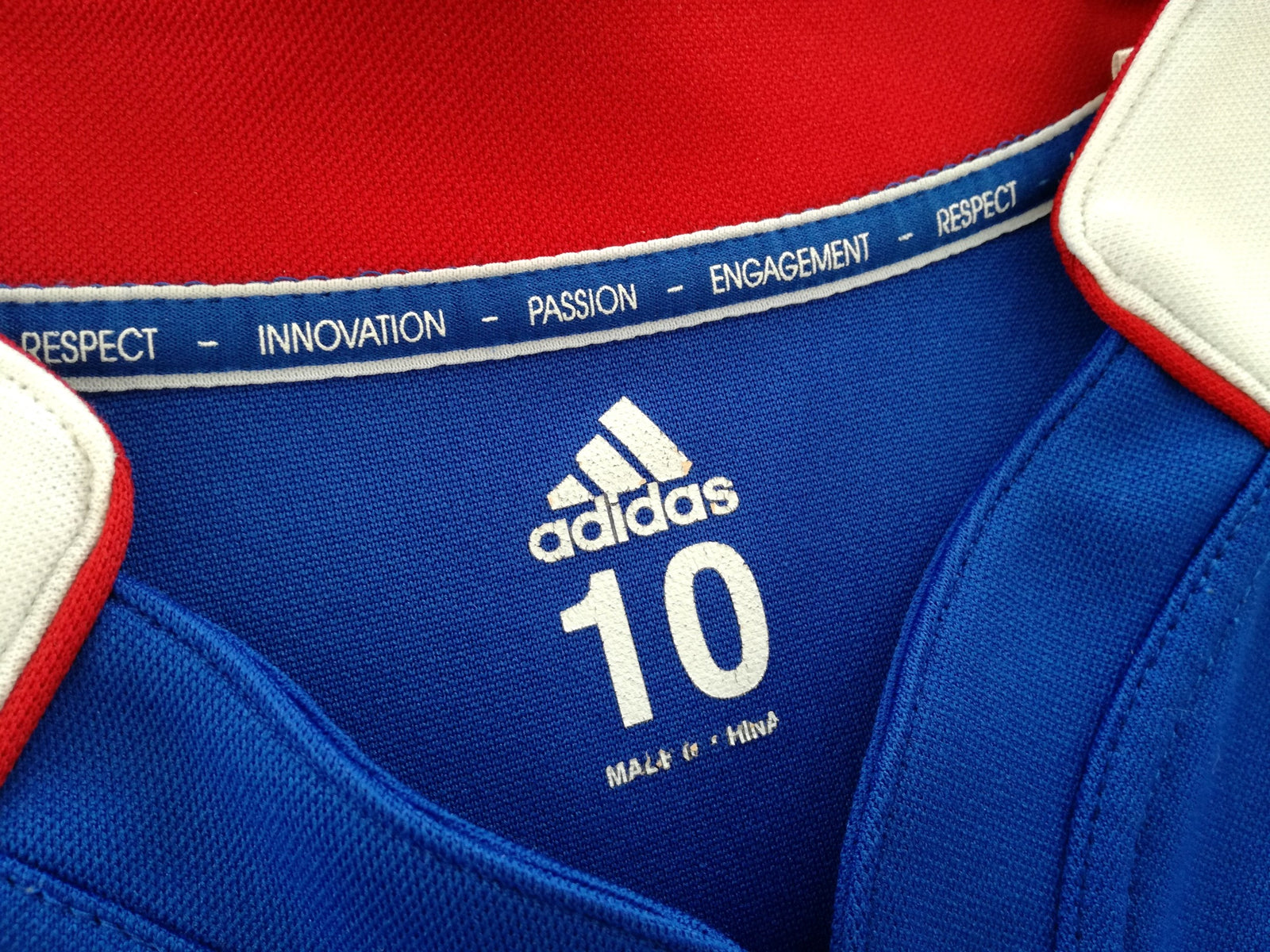 2012/13 France Home Player Issue Rugby Shirt (XL) (EU 10)