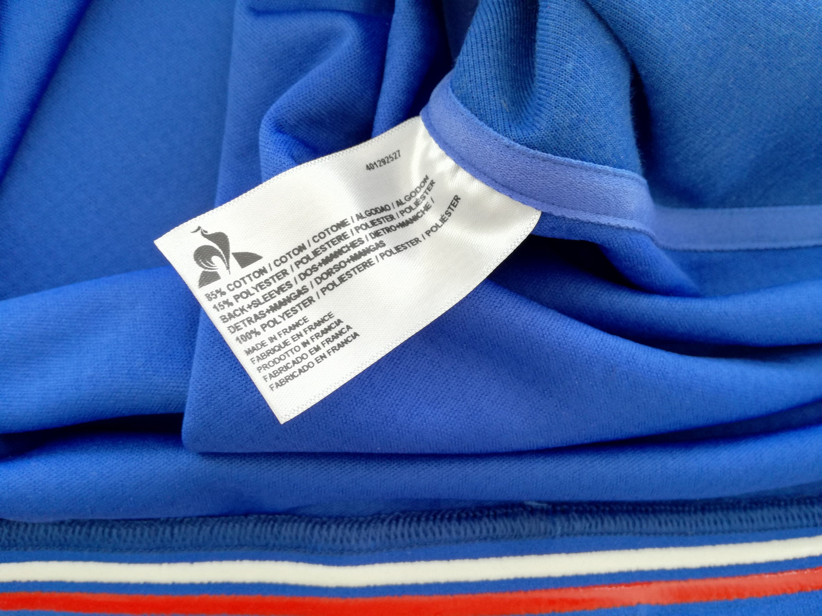 2018/19 France Home Player Issue Rugby Shirt (XL)