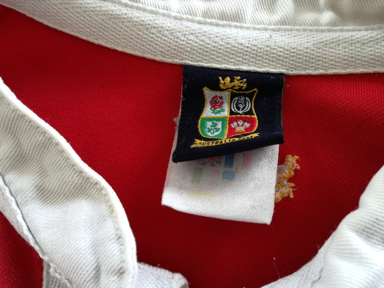 2001 British & Irish Lions Rugby Shirt. (M)