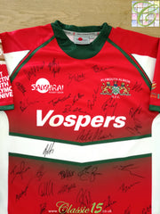 2015/16 Plymouth Albion Home Championship Rugby Shirt (Signed) (S)