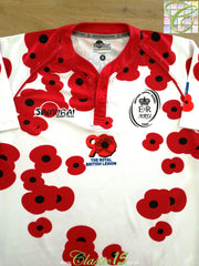 2010/11 British Army 'Poppy' Rugby Shirt