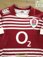 2013/14 England Away Player Issue Rugby Shirt