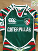2012/13 Leicester Tigers Home Premiership Player Issue Rugby Shirt Flood #10 (S)