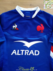 2019/20 France Home Pro-Fit Rugby Shirt